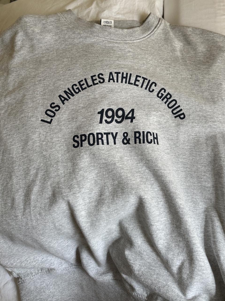 NWT SPORTY 2024 & RICH RUNNING CLUB NEW YORK SWEATSHIRT 1994 SZ MEDIUM M