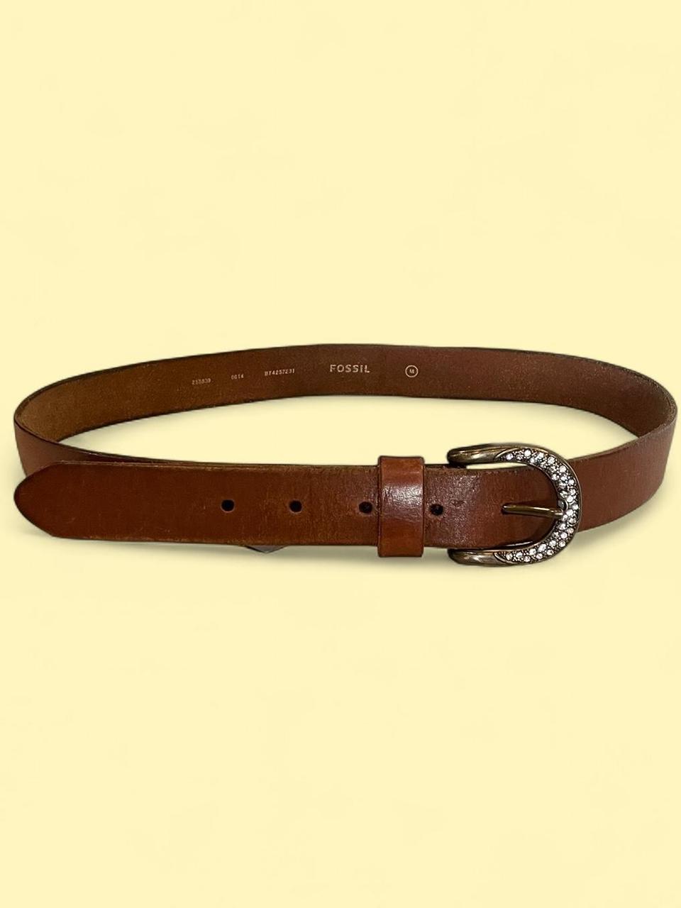 Fossil Women's Belt - Brown – Y2K/Boho Fossil Bro… - image 1
