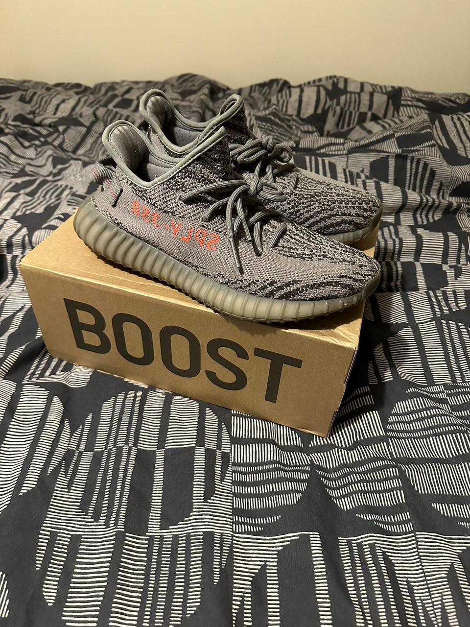 Adidas Yeezy 350 Beluga size 8 Barely worn and in... - Depop