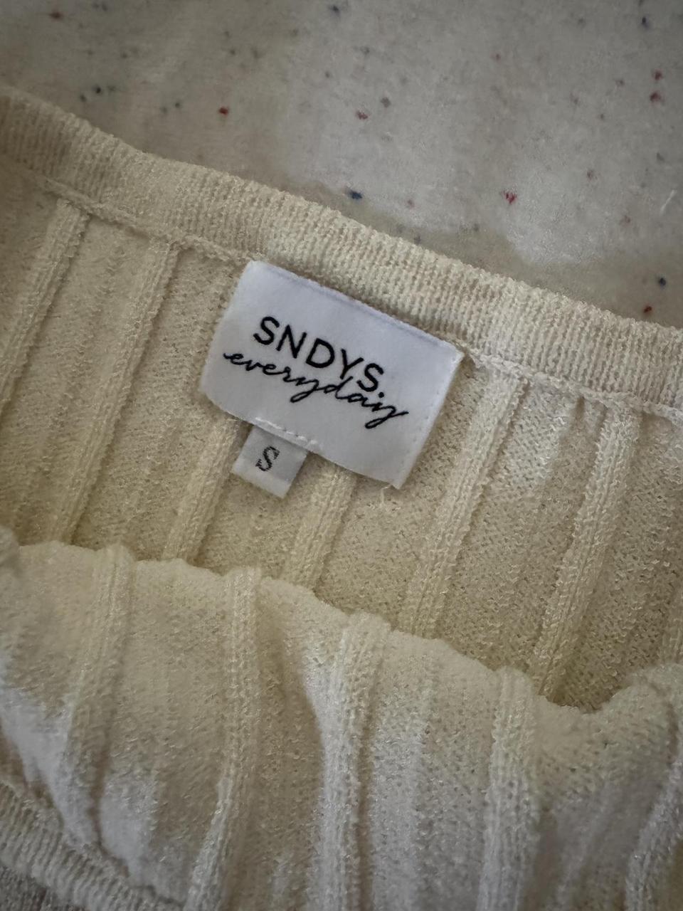 SNDYS Women's Skirt - White/Cream - S – Cream/ of… - image 8