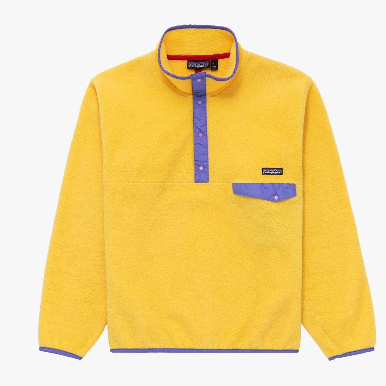 Yellow patagonia synchilla hot sale