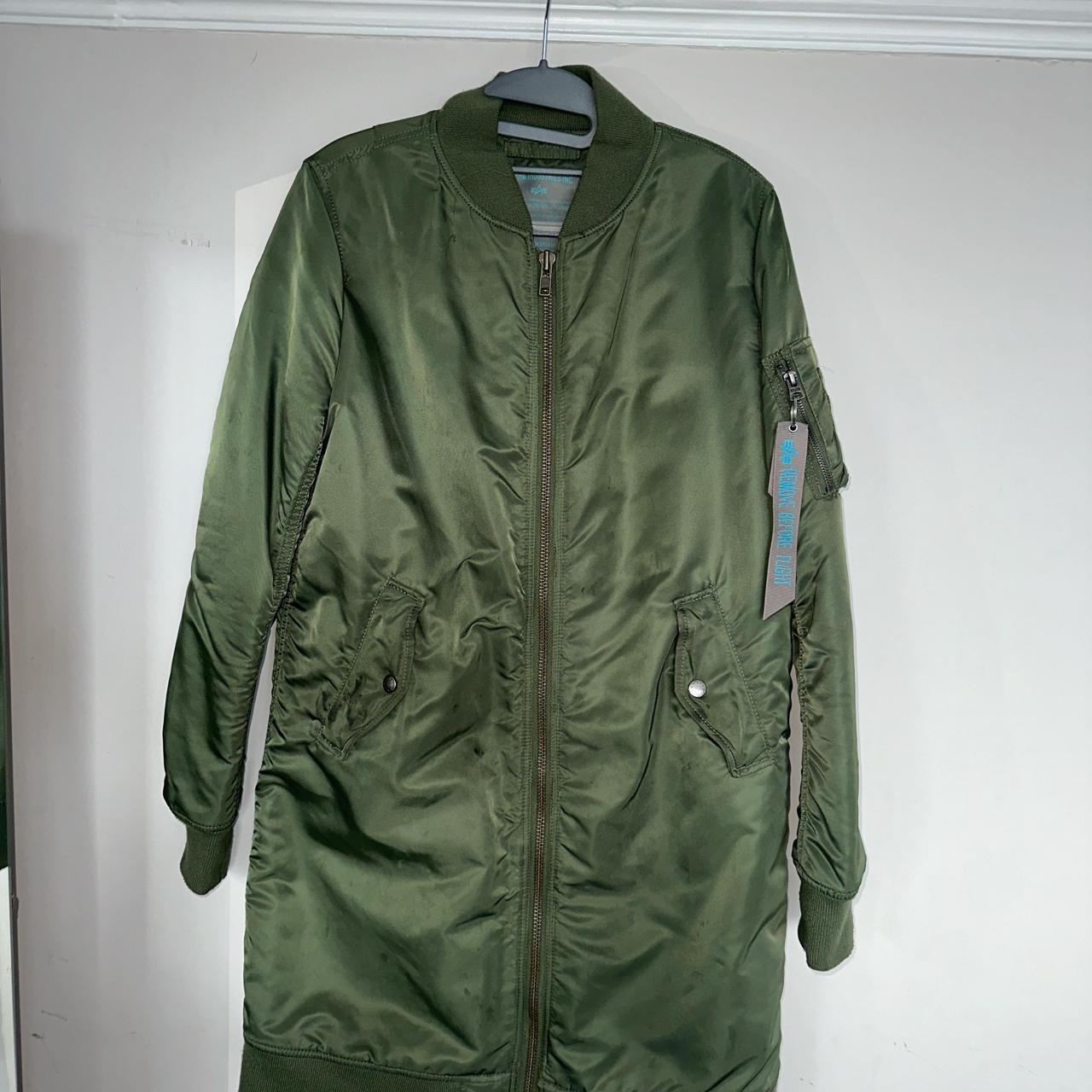 Alpha Industries Longline Bomber Jacket