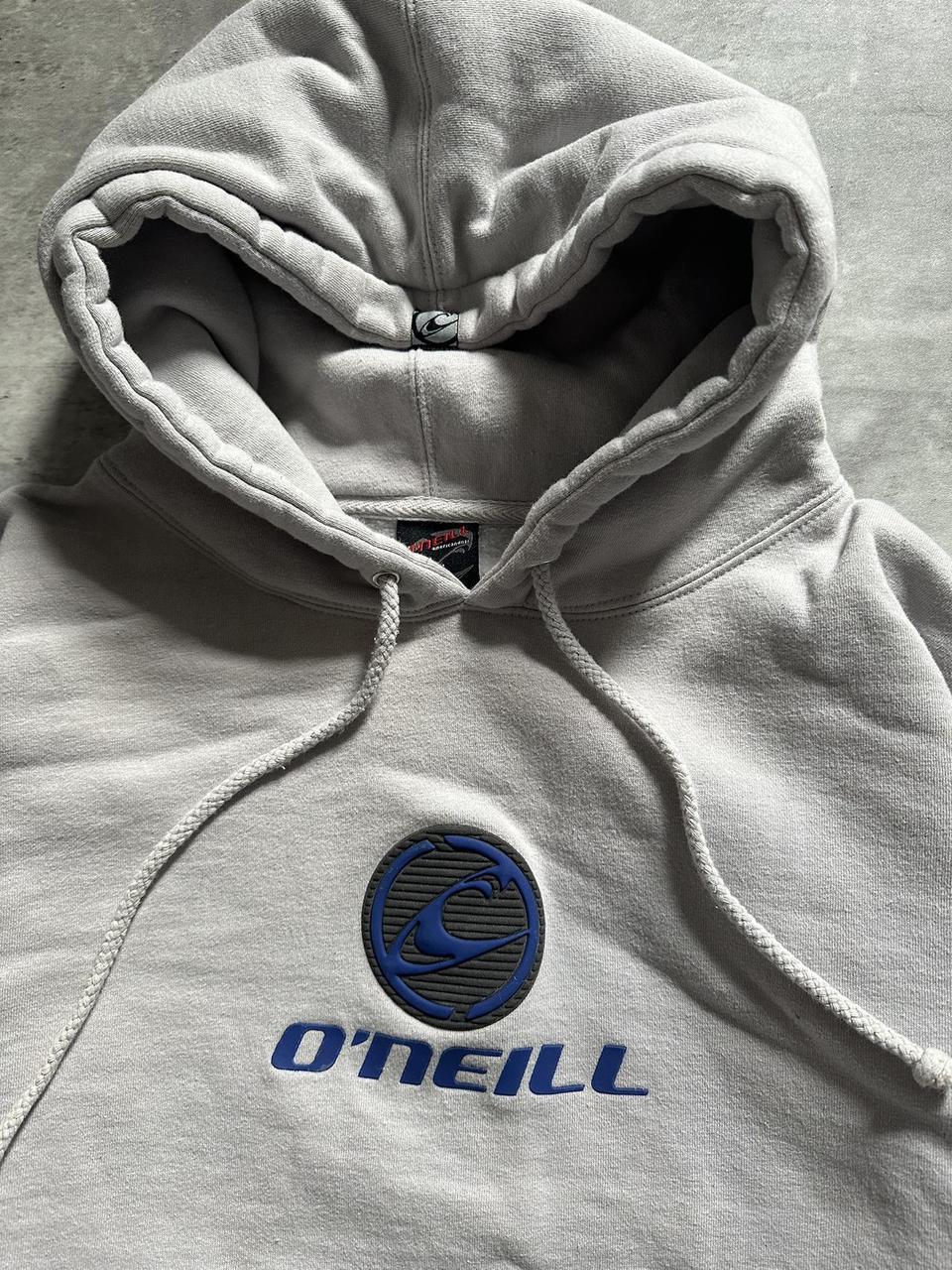 O'Neill Men's White and Blue Hoodie (3)