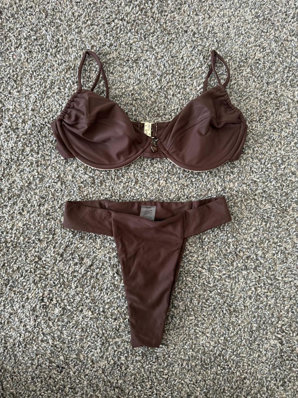 Heart Of Sun Cindy Chocolate Brown Bikini Set Retail Depop 8386