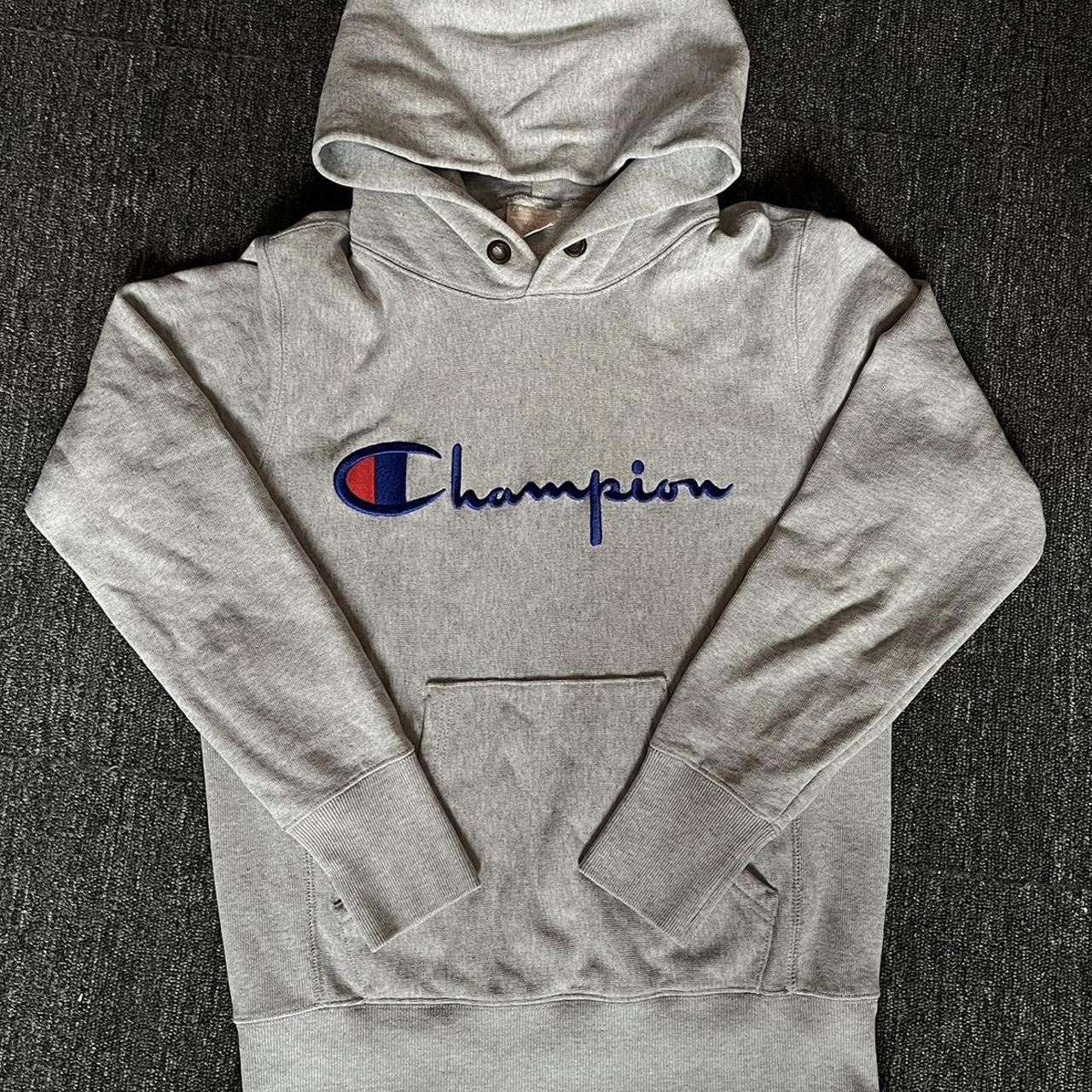 Champion hoodie no store hood