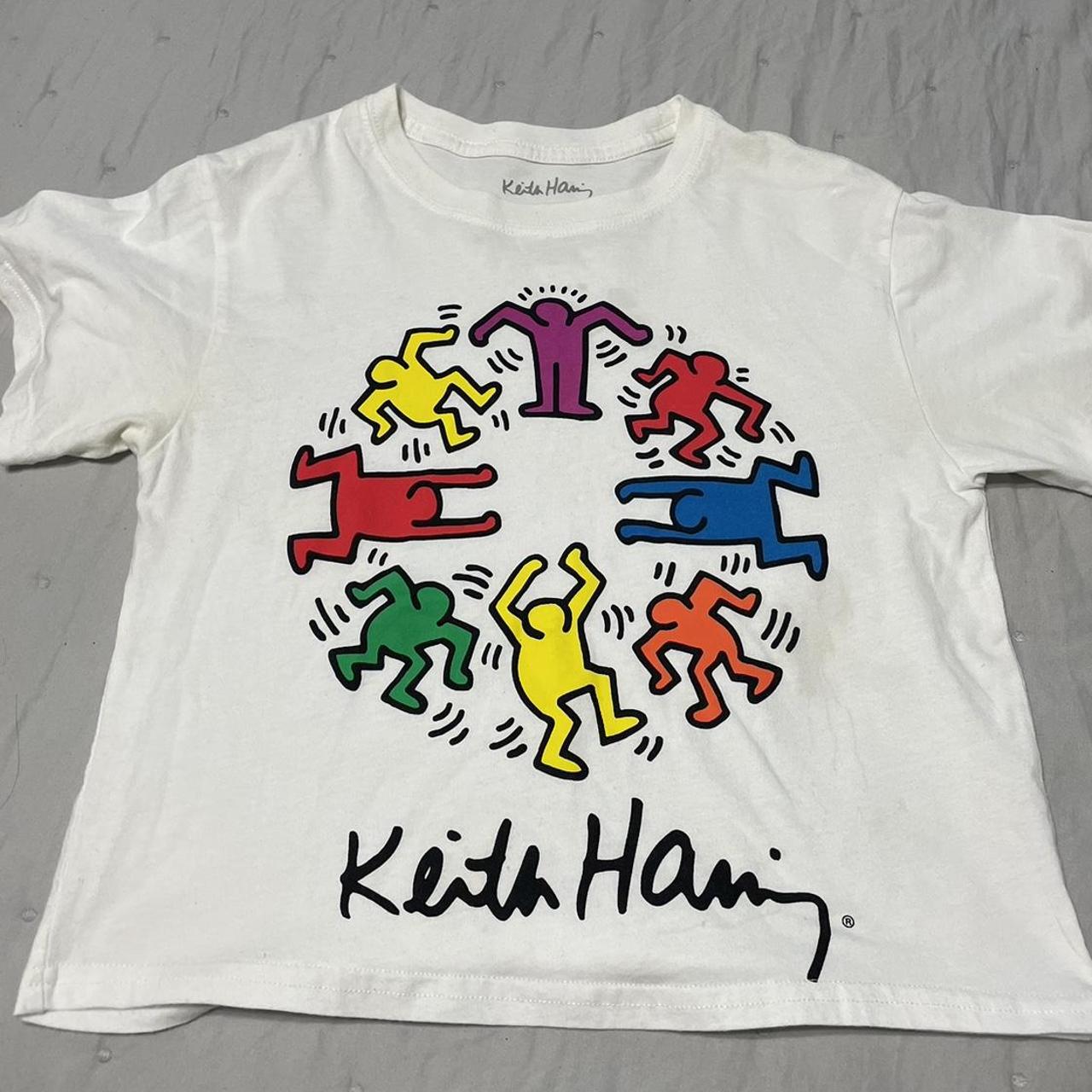 Keith Haring Shirt - has small stains but you can... - Depop