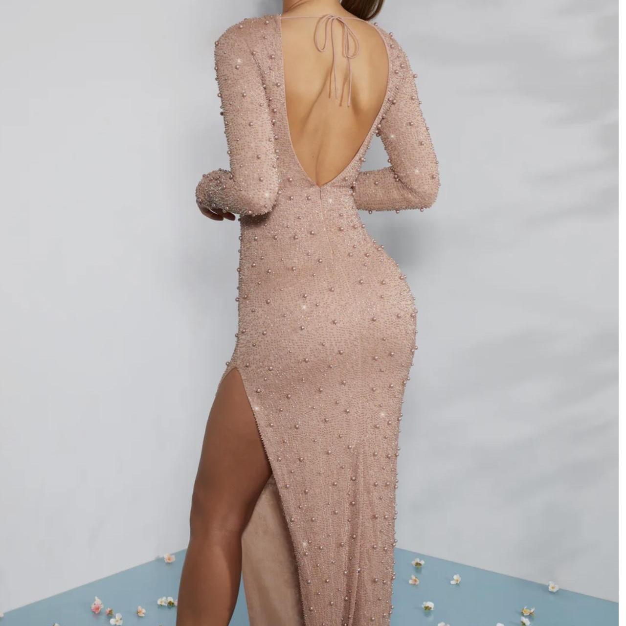 Oh Polly 'Vienna' long sleeve embellished Depop