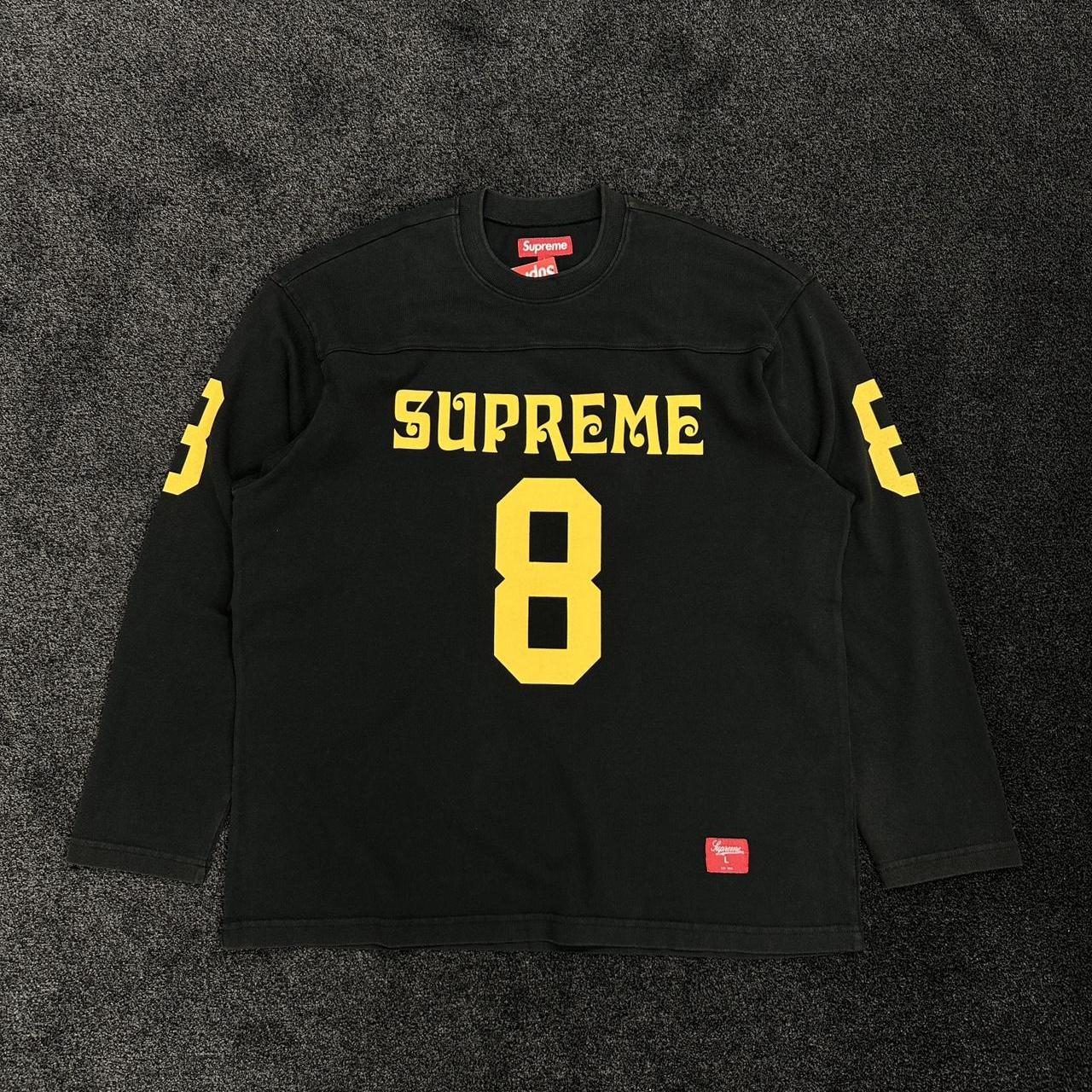 Supreme Affiliated Affili8ed 8 Long Sleeve Jersey | Depop
