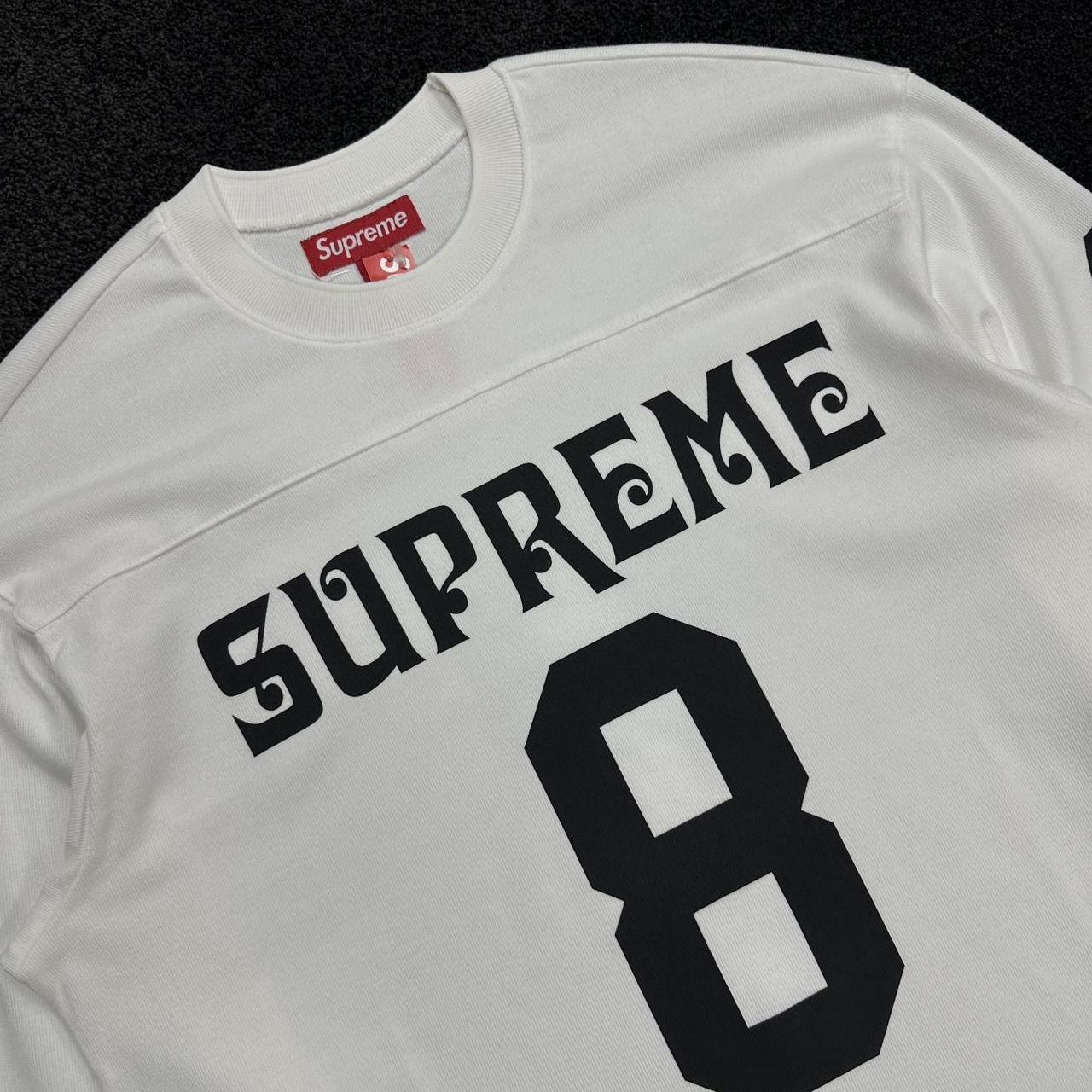 Supreme Affiliated Affili8ed 8 Long Sleeve Jersey | Depop