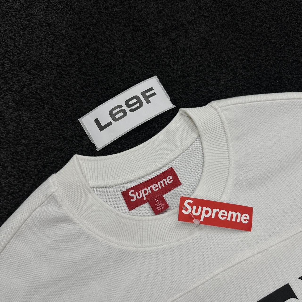 トップス Supreme Supreme Warp Jacquard Logos Denim Shirt (SS21) - $148