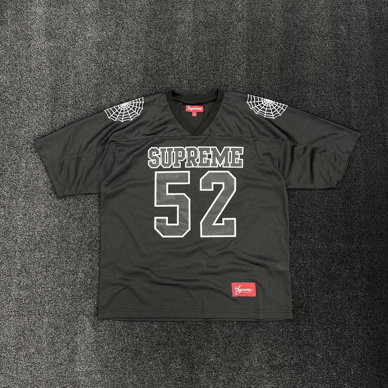 Supreme Spiderweb Jersey Black • Medium • Brand | Depop