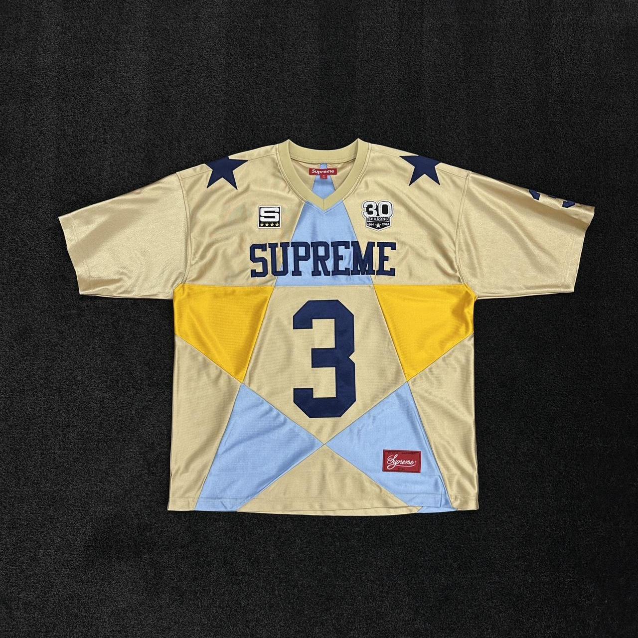 Supreme Star Basketball Shorts Yellow • Small • | Depop