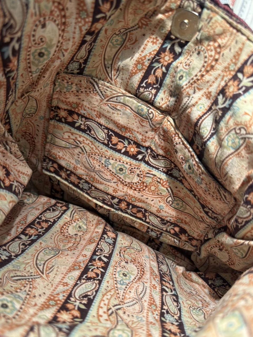 Women's Bag - Multi/Brown – Handmade patchwork to… - image 6