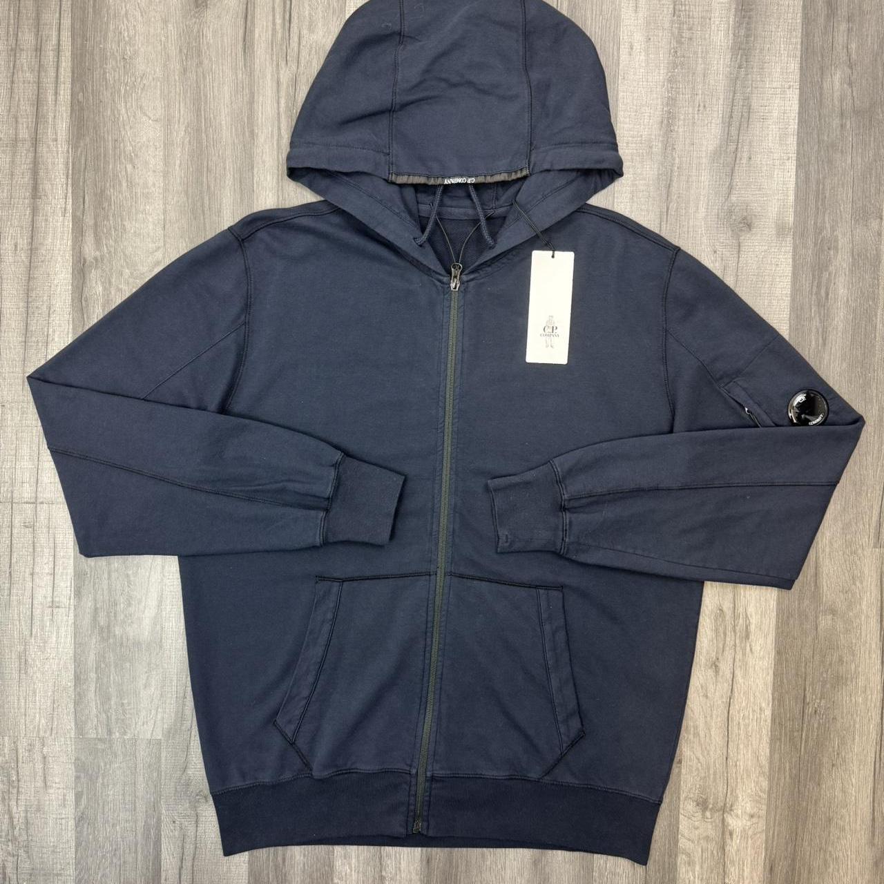 CP COMPANY｜HOODIES/ZIP-UPS (Lens Detail Hoodie Sweatshi C.P. Company Goggles-detail zip-up Hoodie | Black | FARFETCH