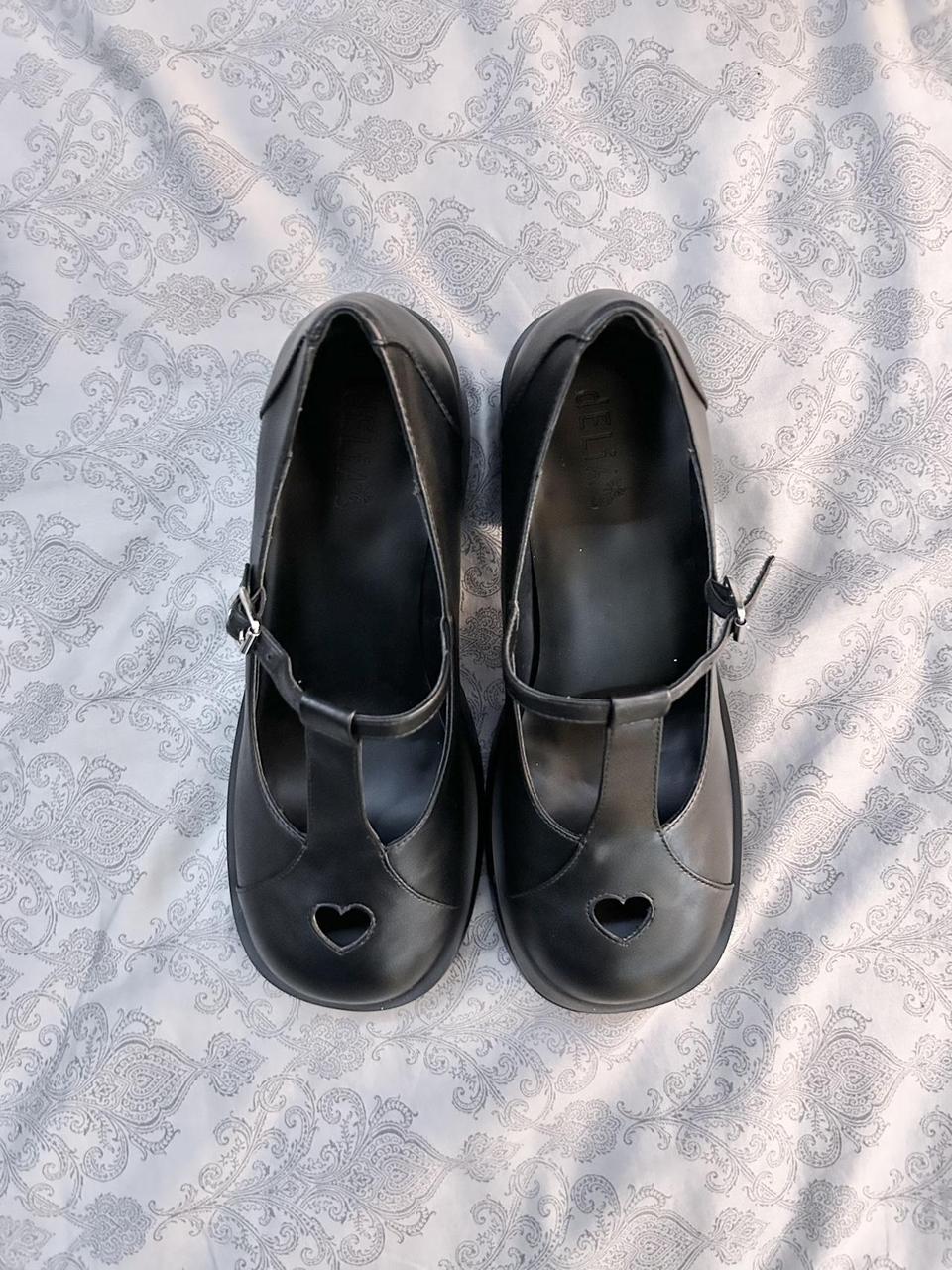 delias platform mary janes