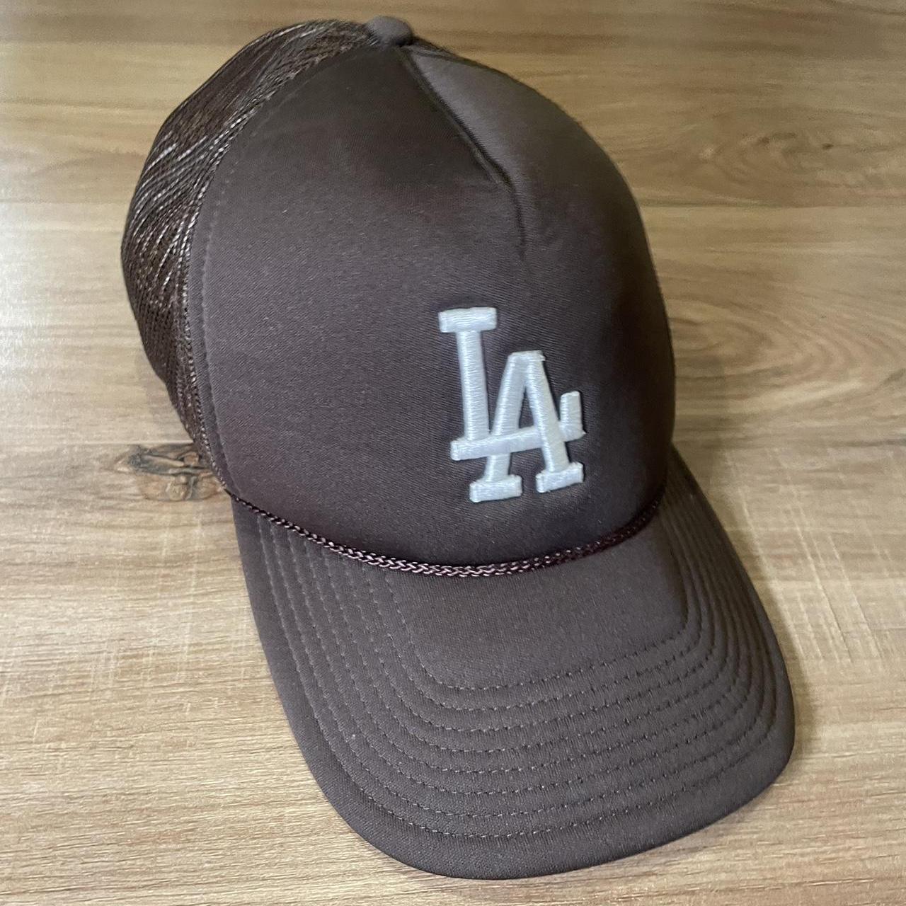 urban outfitters brown LA dogers 47’ baseball hat.... - Depop