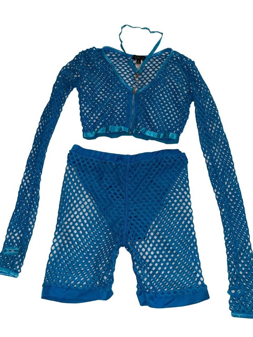 Club Exx Women's Blue Jumpsuit