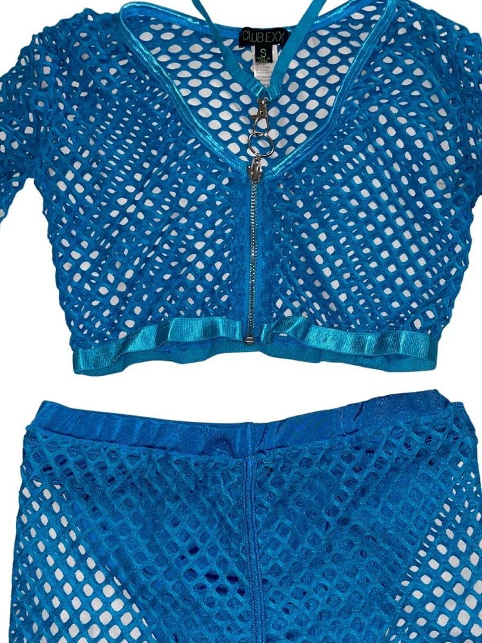 Club Exx Women's Blue Jumpsuit (2)