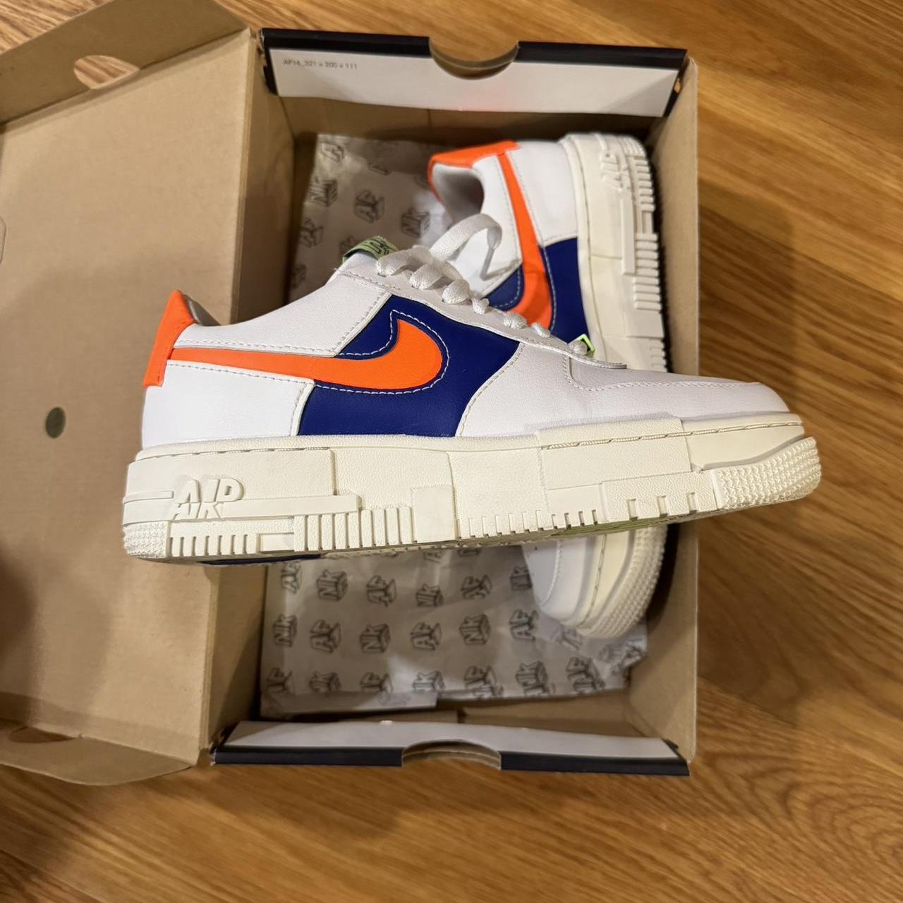 nike af1 pixel orange
