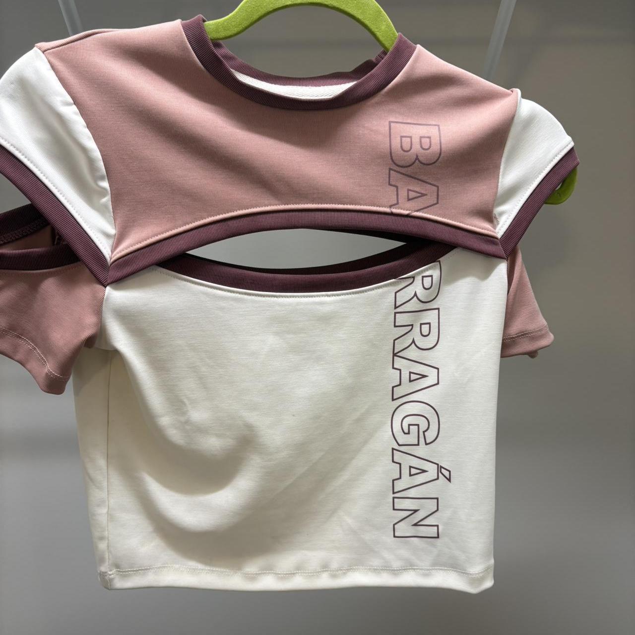 barragan crop top tee in