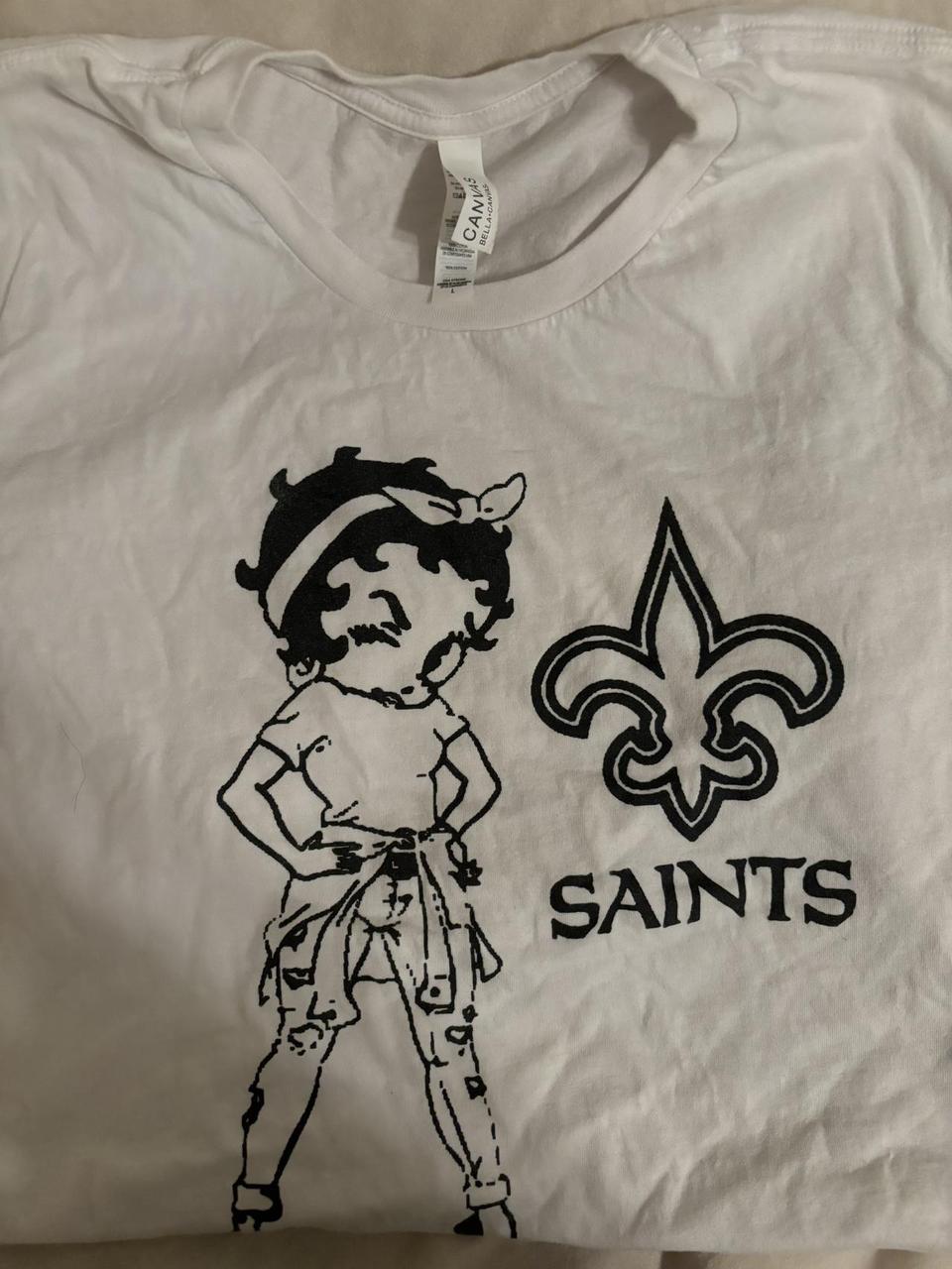 Betty boop saints shirt best sale