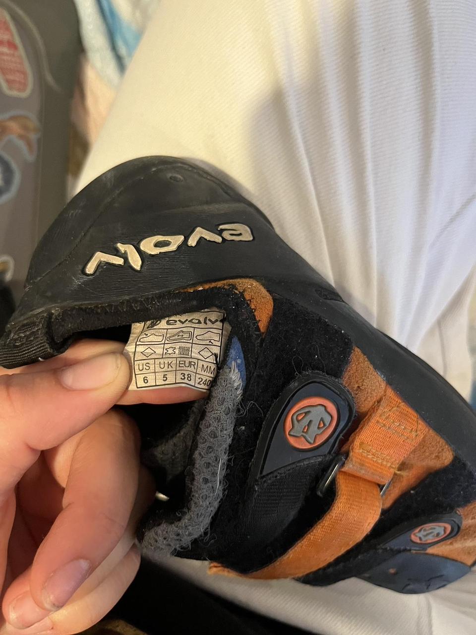 evolv climbing shoes