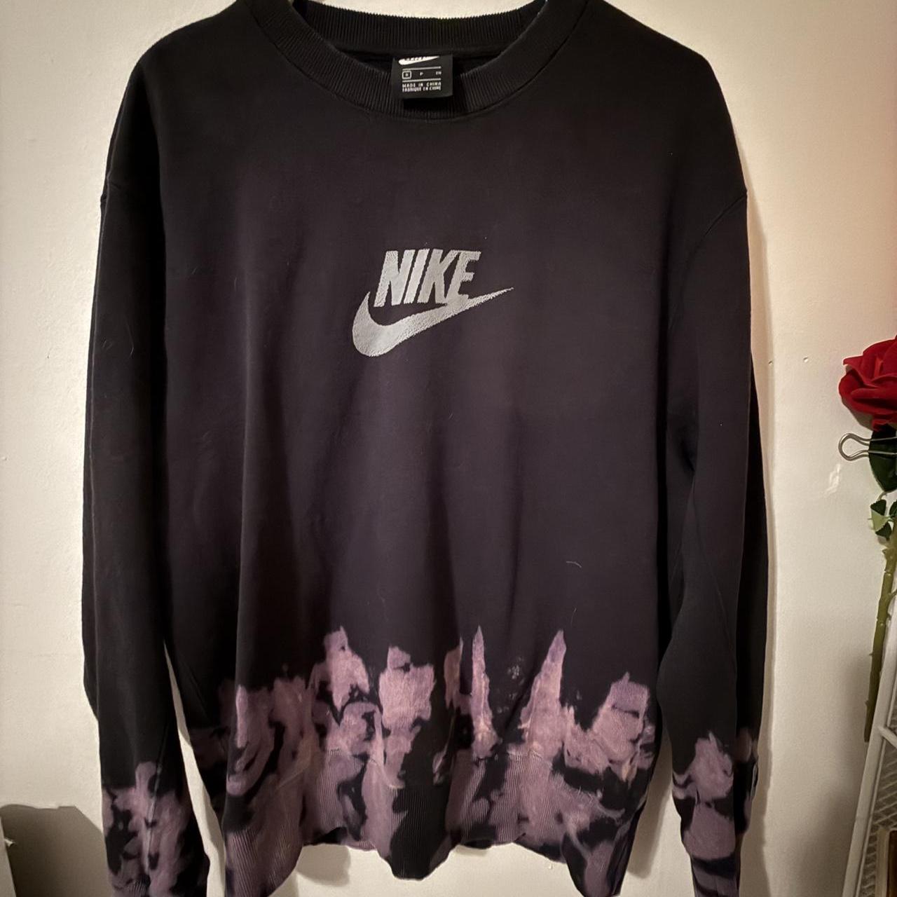 nike women's tie dye sweatshirt