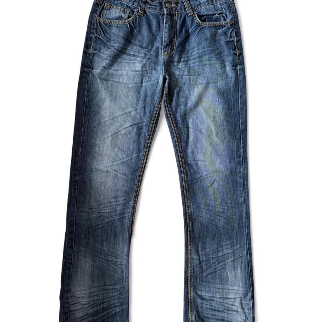 Black premium men's blue and navy jeans