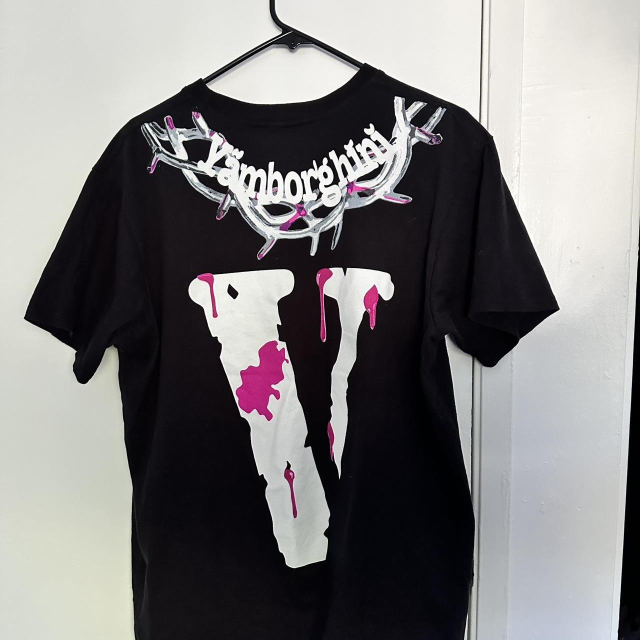Vlone x Yams Day Jesus Piece T-shirt Black | Depop