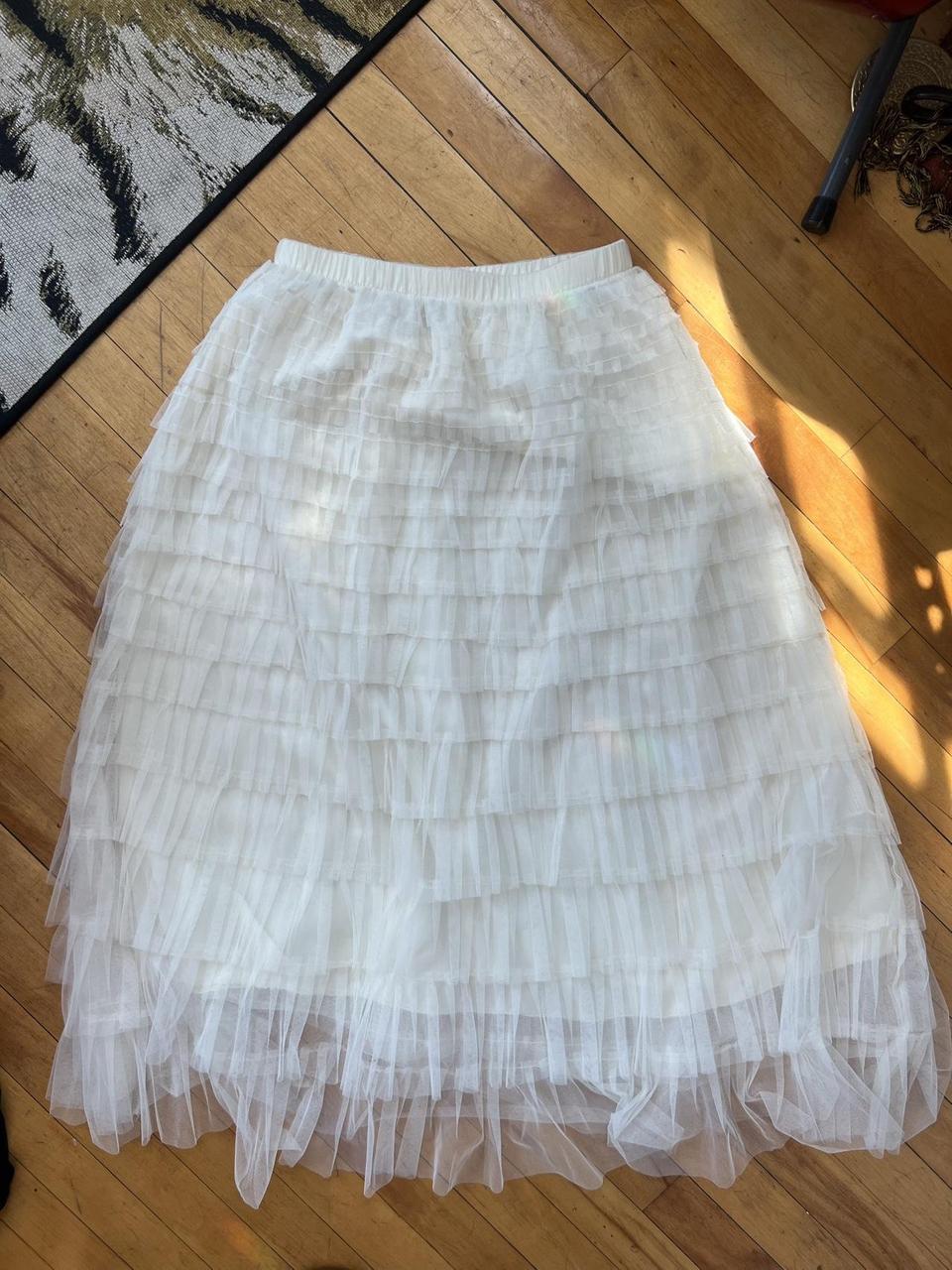 Women's Skirt - White/Cream - S – white / cream t… - image 3