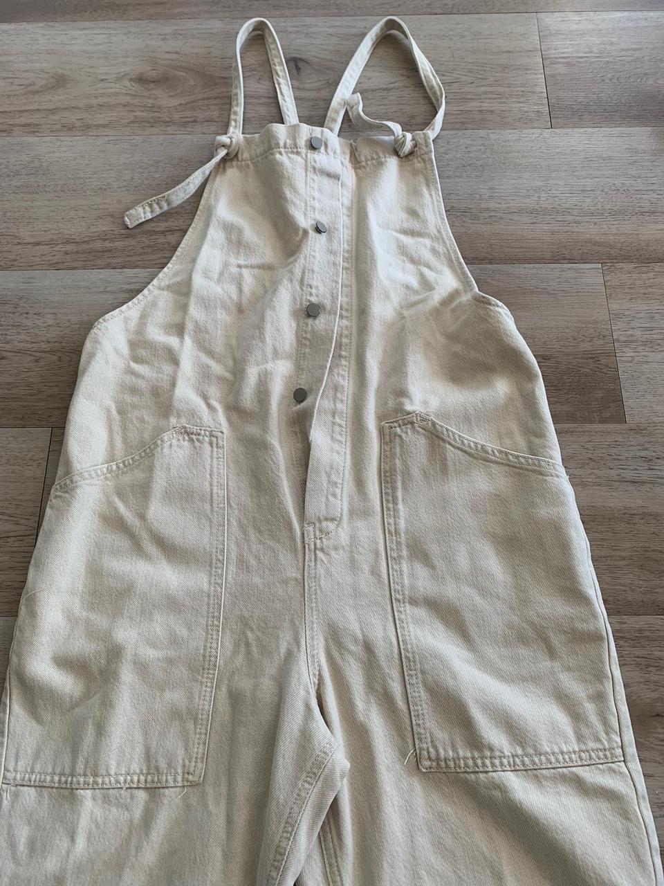 Source Unknown Women's Overalls - Cream/Tan - L –… - image 2