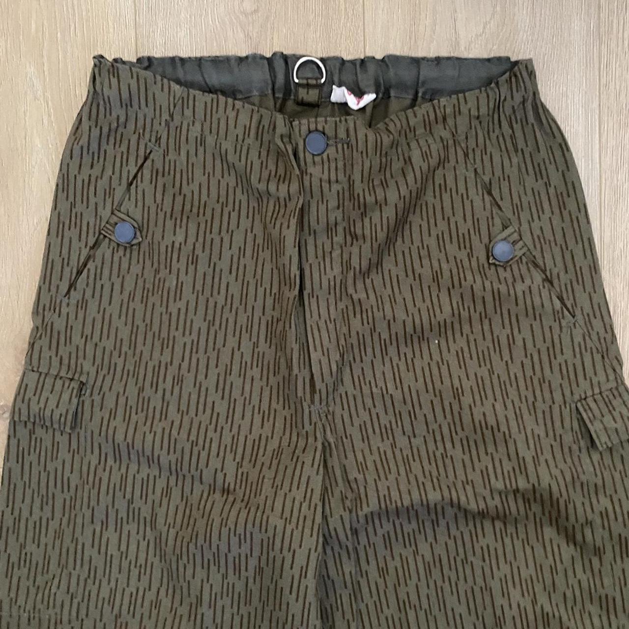 vintage camouflage cargo pants vintage raindrop... - Depop