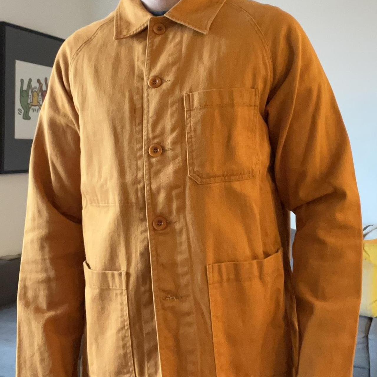 ジャケット・アウター French Work Jacket - ARPENTEUR Arpenteur Raglan Work Jacket Orange Arpenteur