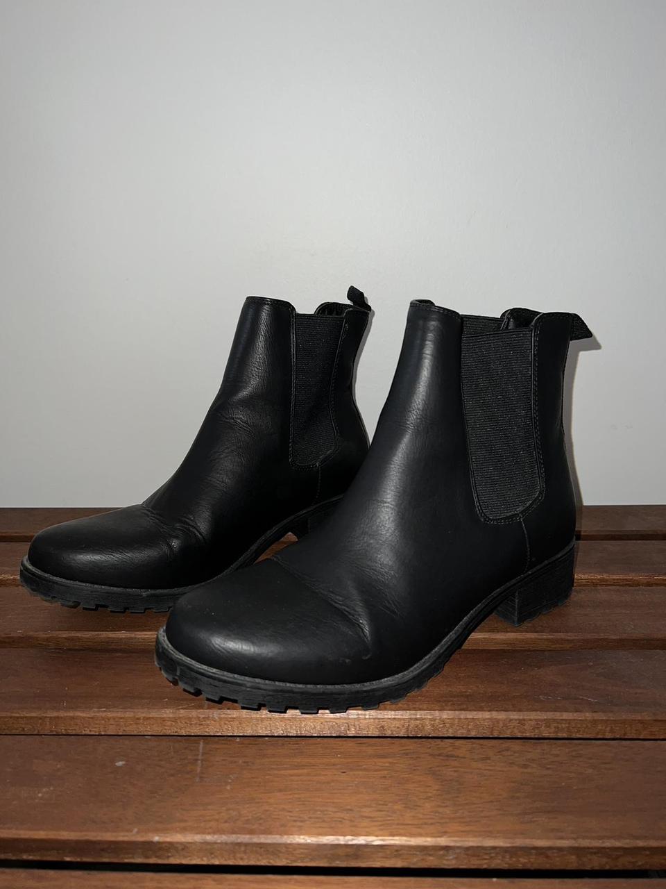 Kmart black ankle boots best sale