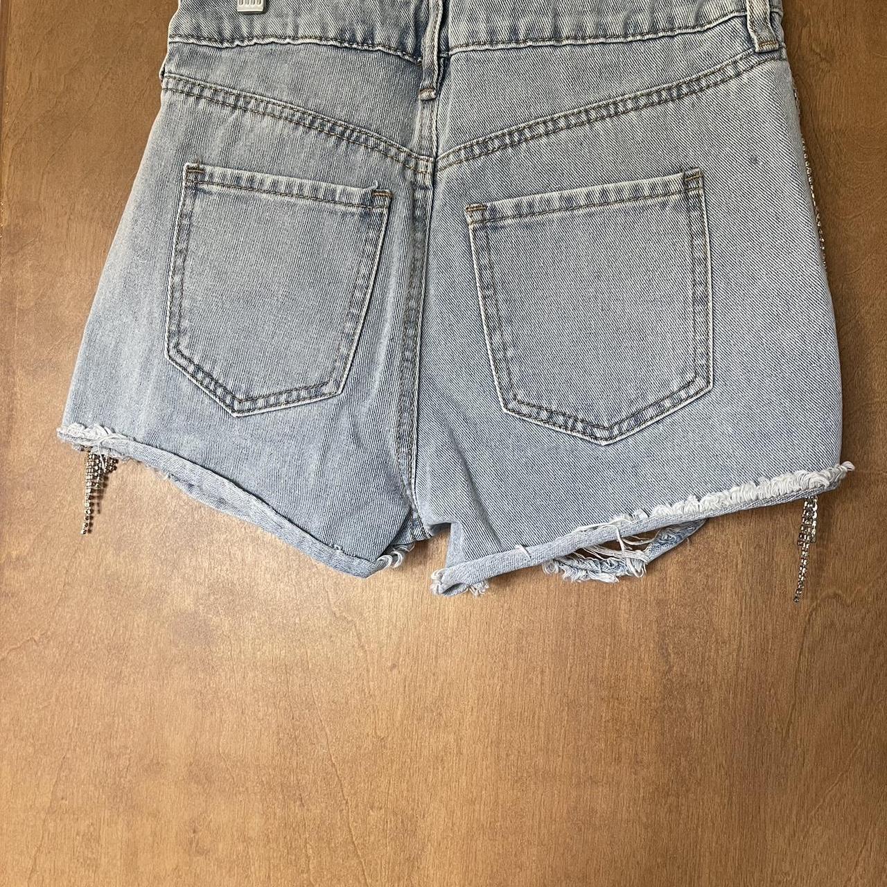 Only work once rhinestone Jean shorts from Rue