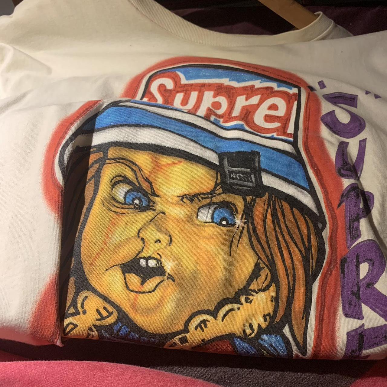 Supreme forty deuce Chucky tee Size XL natural