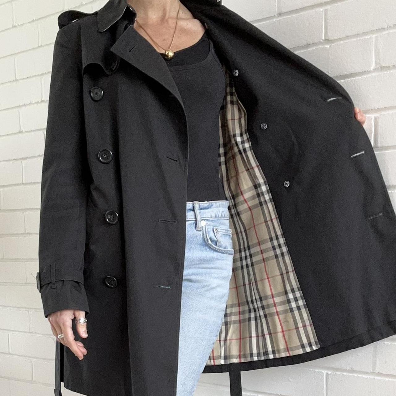 Rain Coat Burberry Black Coat Sale Long Cashmere Kensington Trench