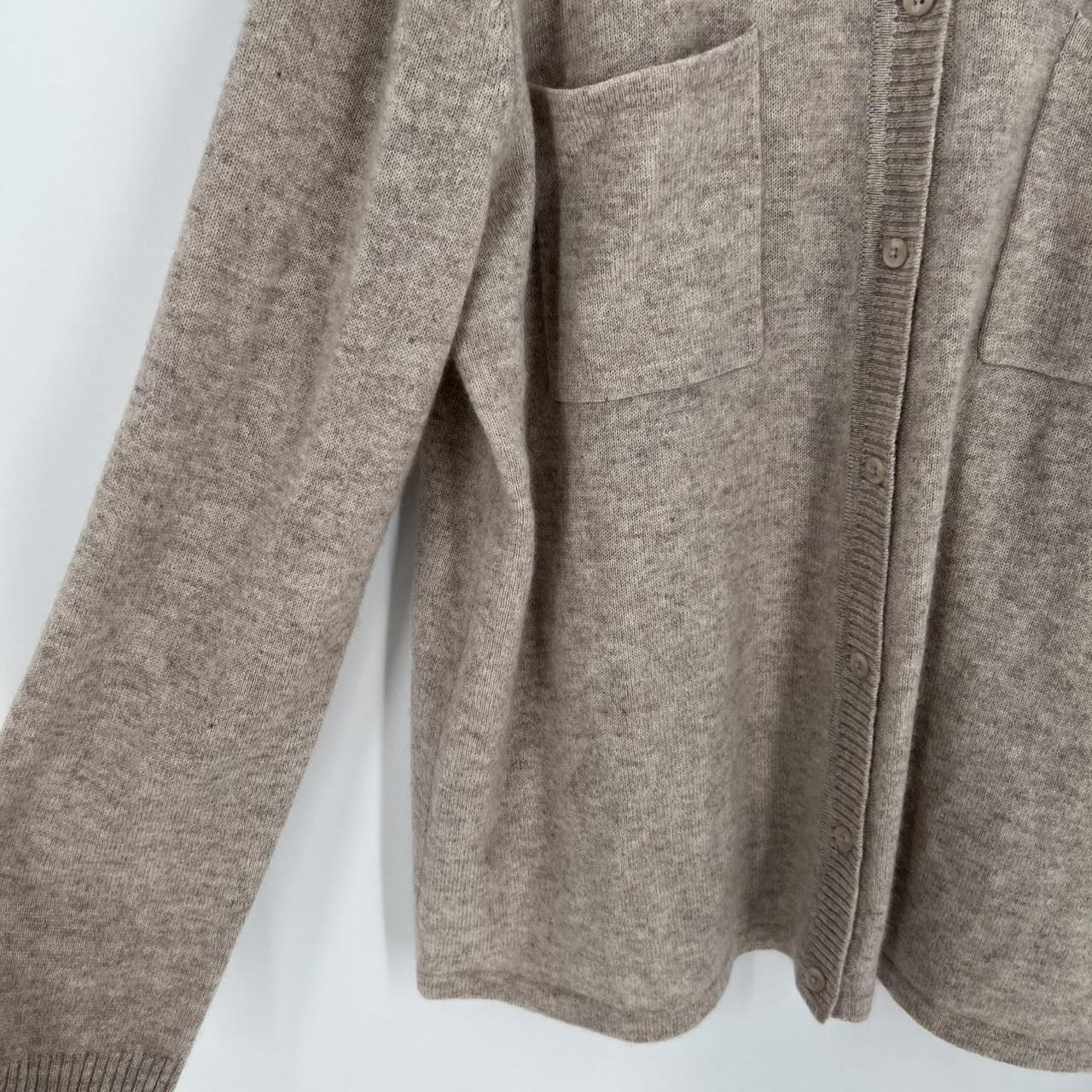 Jason Wu Cashmere Button Down Collared Parch Pocket... | Depop