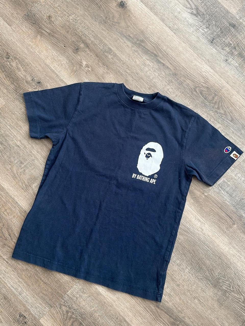 Champion x bape t shirt best sale