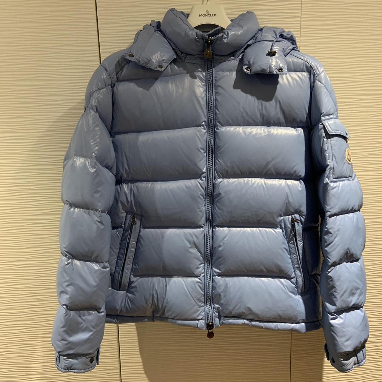 Moncler Hanger comes with free jacket. Jacket is... - Depop