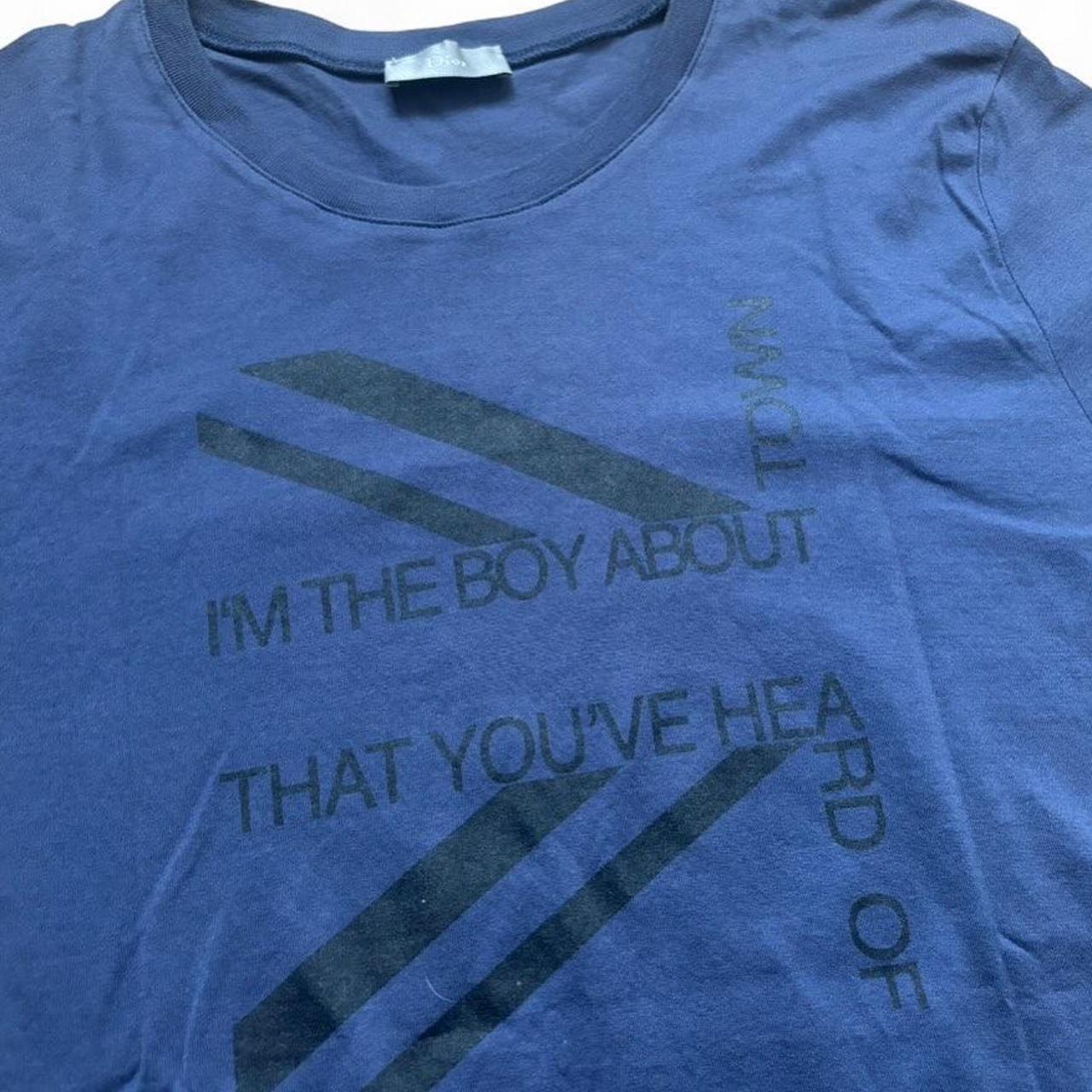 Dior Homme SS06 “Boy About Town” Tee in | Depop