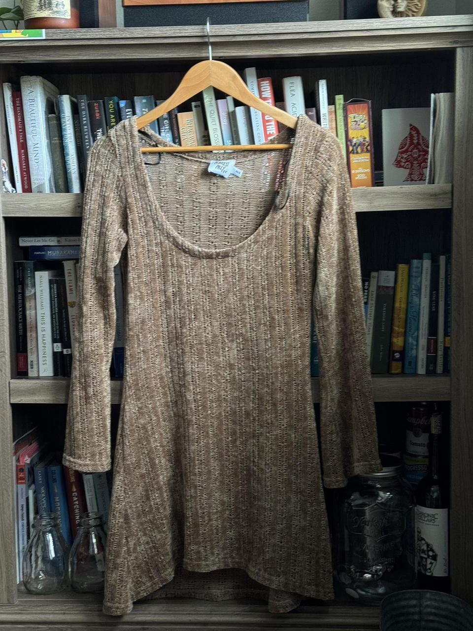 Princess Polly Women's Sweater Brown/Tan S – Tan and brown