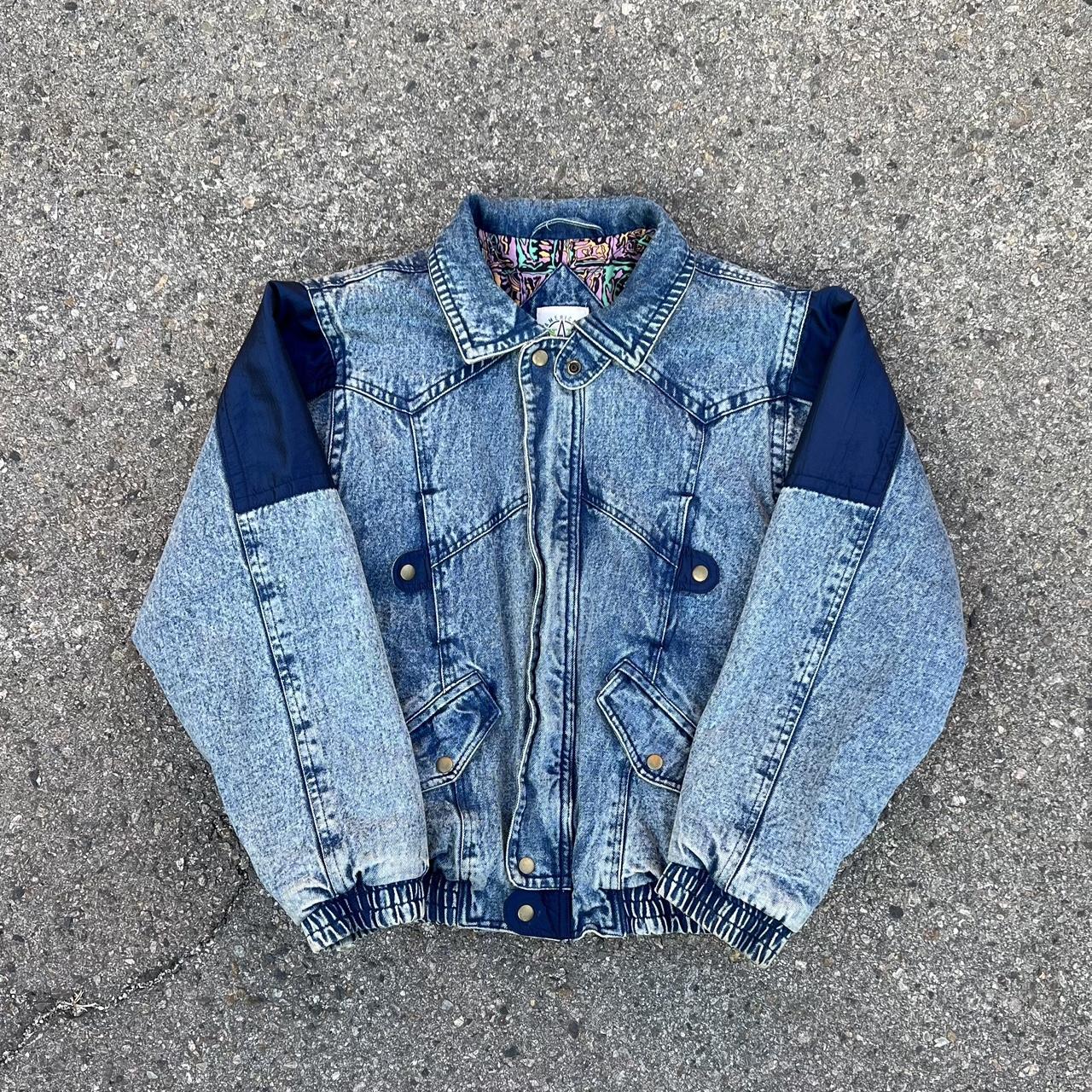 Vintage American Weekend Denim Jacket Size... - Depop