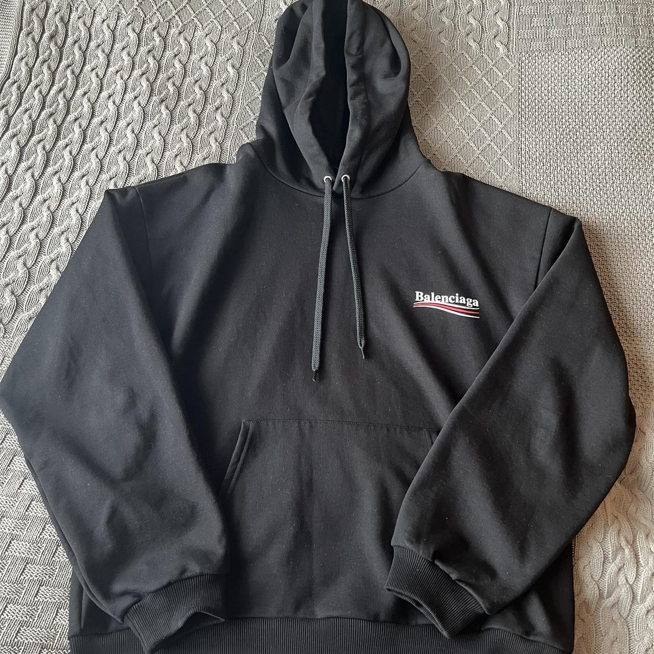 Balenciaga Political Campaign Hoodie Colour: | Depop