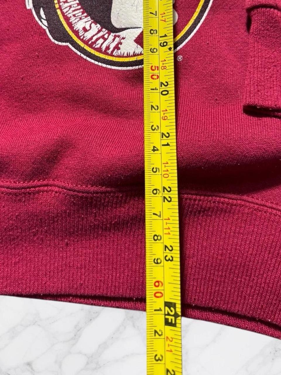 Men's Sweatshirt - Red/Burgundy - S – 90s Florida… - image 4