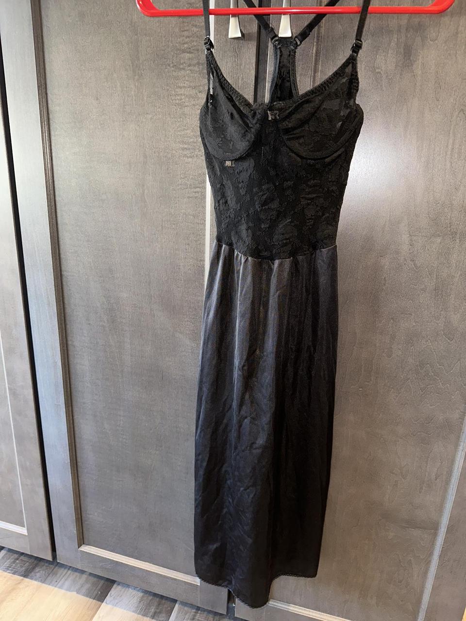 Christian Dior Women's Slip Dress - Black - S – V… - image 1