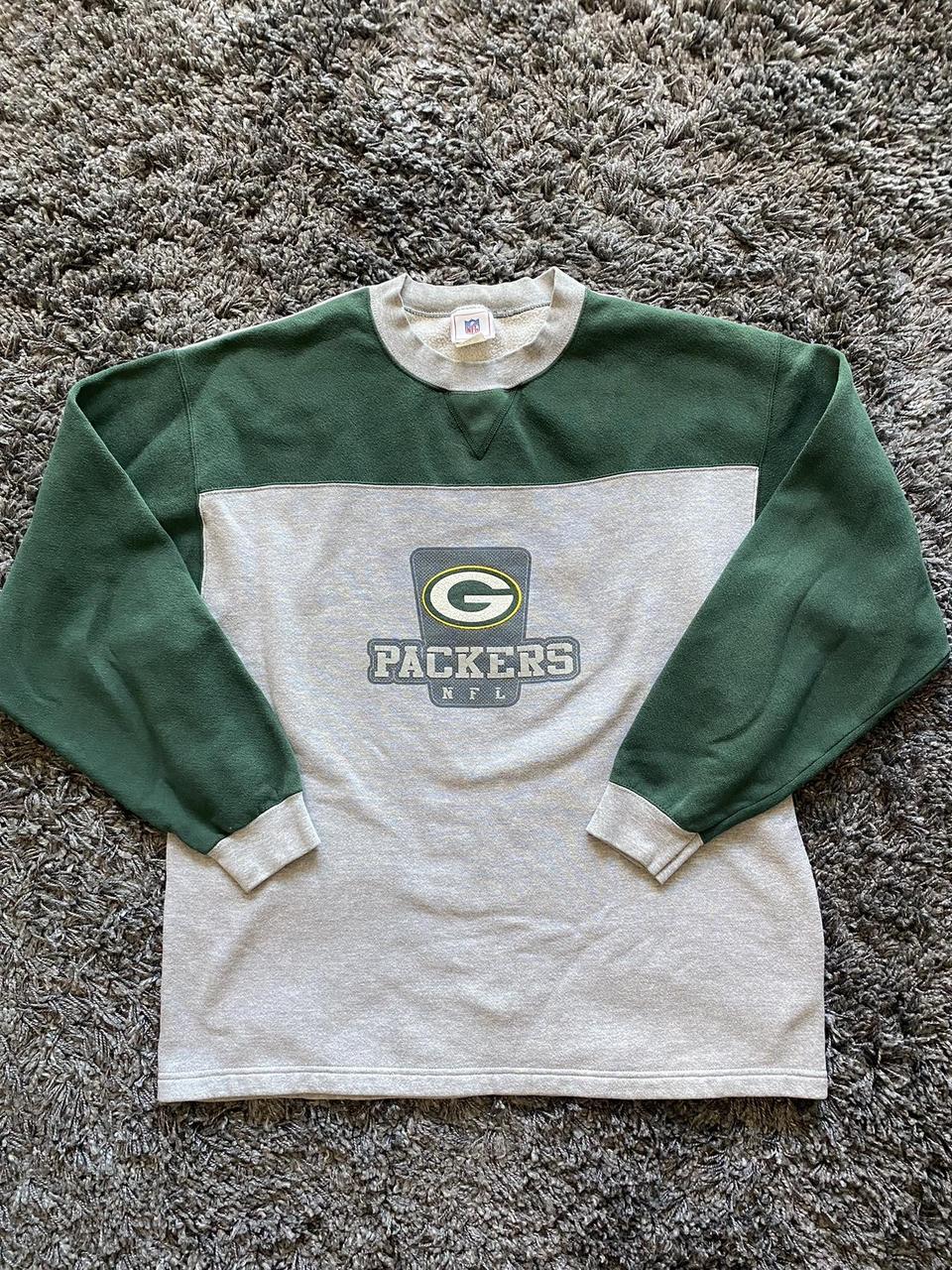 Vintage made in USA Packers crewneck. Really cool... - Depop