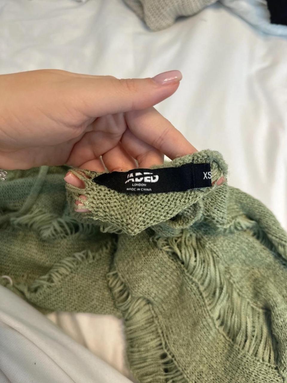 jaded london green dress