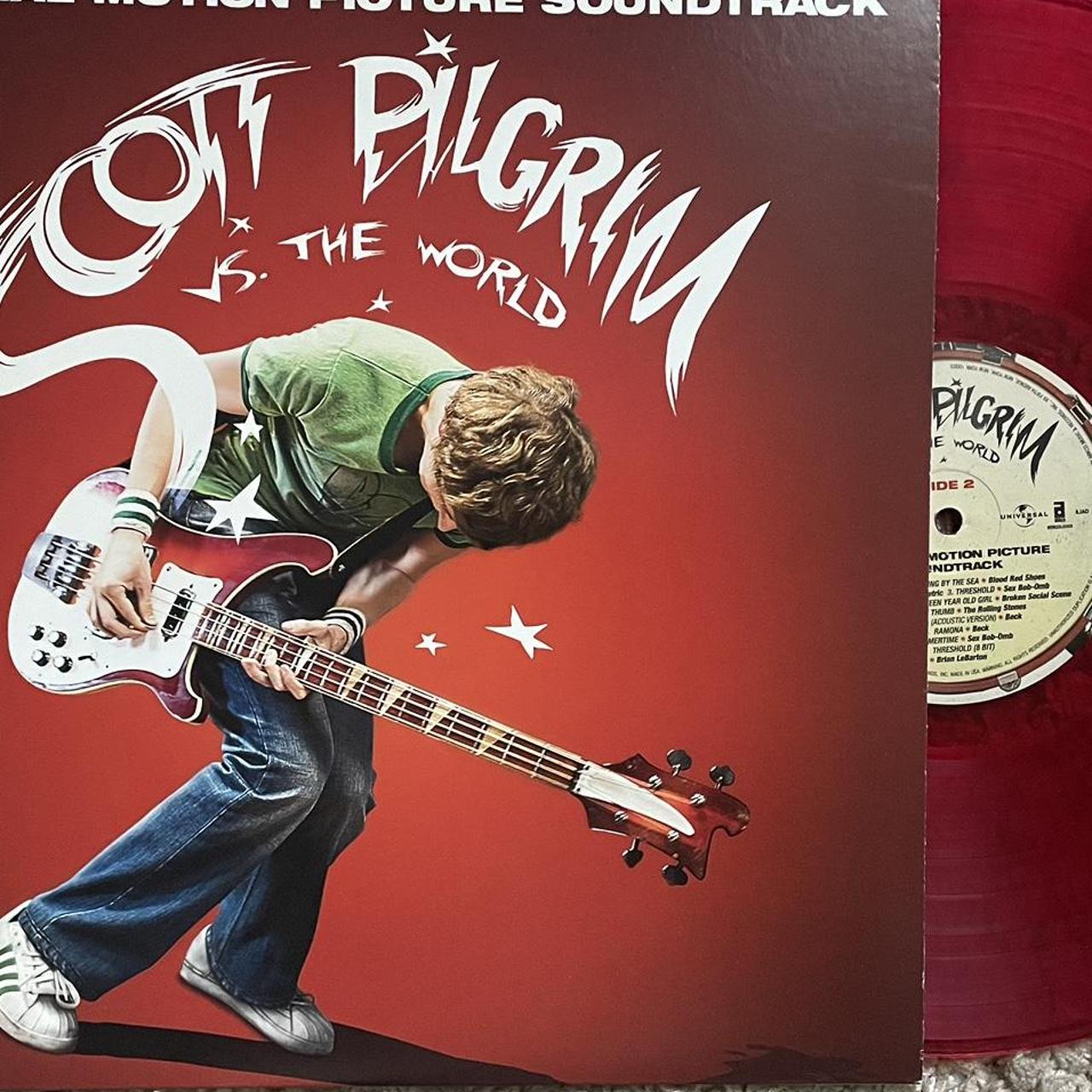 Scott Pilgrim Vs. The World Red Vinyl - Depop