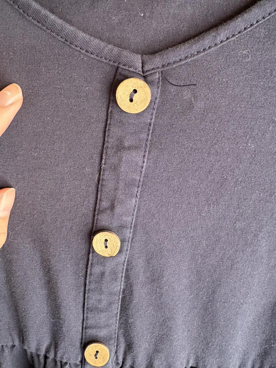 Women's Babydoll Dress - Navy/Blue - S – Ouges na… - image 2